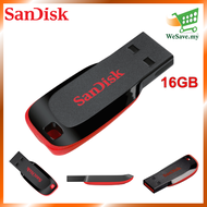 SanDisk Pendrive Cruzer Blade 16GB Flash Drive Pendrive/ Flash Drive/ Thumbdrive 2.0 SDCZ50-16G (Ori