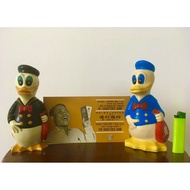 🎄🎄🎄Vintage rare 1960-70s Chartered Bank Donald Duck coinbox/ coin bank/ tabung duit