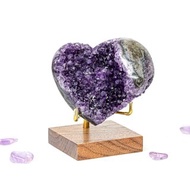 ESP 烏拉圭紫晶愛心 570310