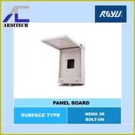 ◊☜ ◷ ◄ ROYU Panel Board Nema 3R Bolt-On | Panel Box