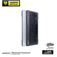 คีย์บอร์ดไร้สาย Nubwo PROMISE NKB100 BLUETOOTH KEYBOARD Port Micro USB มีให้เลือก 4 สี ใช้งานง่าย เช