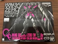 Bandai MG Wing Gundam Zero EW ver.ka Recirculation Color / Neon Pink 零式飛翼高達 再生循環配色 / 霓虹粉拼黑色 1/100 Ba