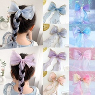 Klip Rambut Busur Kanak-kanak Aksesori Rambut Reben Jepit Rambut Elsa Princess Hiasan Rambut Gadis K