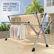 NNI Ampaian Baju Home Foldable Extendable clothes rack Cloth Hanger/ Cloth Drying Rack/Penyidai Baju