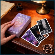 For 78 pieces Hearts hidden secrets Game Card Deck 78 Sheets Multi-Player Toy English Paper Card Gam