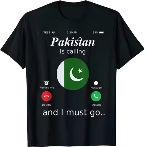 3D Print Pakistan Flag T Shirt For Men Women Peace Love Pattern T-Shirts Casual Short Sleeve O-Neck 