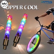 HL [Serendipity] Waterproof Gas Nozzle Light/LED Color Hot Wheels Bicycle Gas Nozzle Light/Super Bri