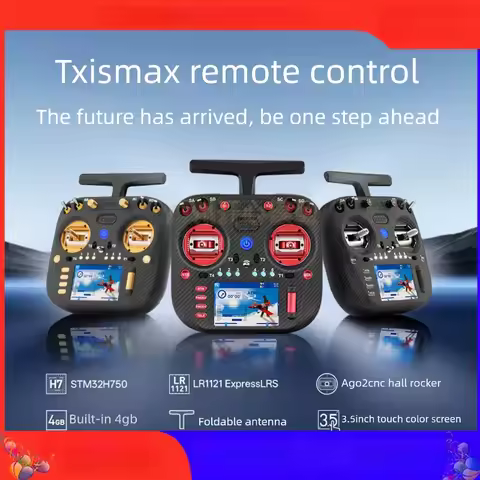RadioMaster TX15 Max RC Transmitter — AG02 Hall Gimbals, ELRS Long-Range FPV Drone Controller