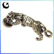 [FIREFLY1]  Brass Tiger Statue Ornament Chinese Zodiac Tiger Office Desk Decoration Pendant OOO