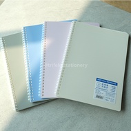 A5 B5 Spiral Notebook with Soft Lines Pastel ColorRing (SXQ-002)