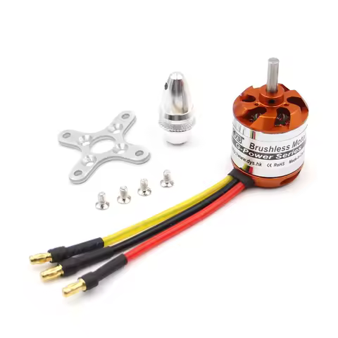 DYS D2836 2836 750KV 880KV 1100KV 1500KV Brushless Motor 2~4S Lipo 4mm Shaft Diameter Suitable for 4