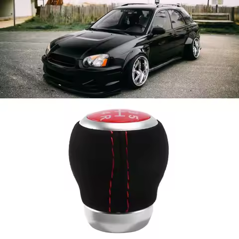 Car Manual Transmission Shift Knob Gear Shift Knob For Subaru Impreza WRX STI Outback Forester 2009-