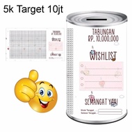 CELENGAN TARGET JUMBO PECAHAN 5K TARGET 10 JUTA CELENGAN VIRAL BUKA TUTUP DAN PERMANEN
