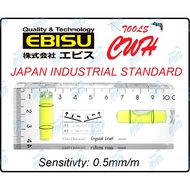 ED-FL EBISU DIAMOND JAPAN CRYSTAL FLAT LEVEL WITH 2 VIALS EDFL