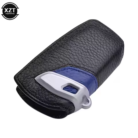 Car Key Cover Case Holder for BMW GT7 NEW 5 Series X3 116I 118I Genuine Leather Car Key Case