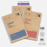 Tập Sinh Viên FUTUREBOOK định lượng giấy 100GSM dòng kẻ 4 Ôly khổ B5 - ARTBOOK
