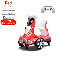 Kids electric cars With remote control With music and lights Kids toys 360 rotation Riding electric 