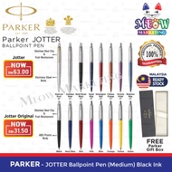 Parker Jotter Ballpoint Pen Chrome Trim / Original (Black Ink) - Premium Gift Pen