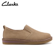 Clarks_รองเท้าลำลองผู้หญิง CORA ELIZA 26159586 สีเงิน