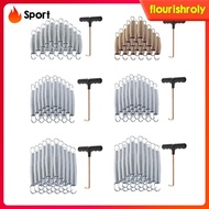 [Flourish] 20Pcs Trampoline with Spring Tool Metal Replacement Repair Maintain Hardware Heavy Duty Trampoline Parts