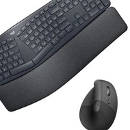 Logitech LIFT 人體工學垂直滑鼠- 右手版、DW ERGO K860 人體工學鍵盤 先已合購為主！