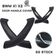 {SG Seller} BMW Door Handle Cover BMW X1 Door Handle Cover Compatible BMW Accessories X1 X2 Black/Be