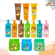 Watson Shampoo Treatment Wax Conditioner 500ml Honey Yoghurt Argan Avocado Coconut Ginger