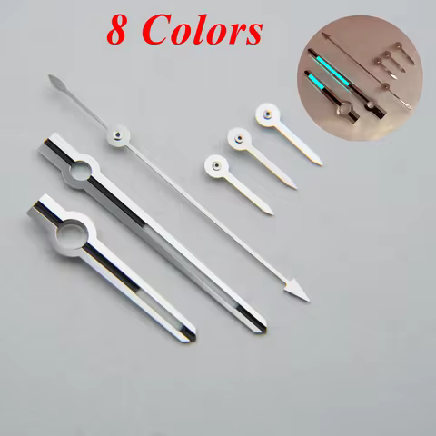 Luminous Watch Hands Dial Components Compatible For Rolex Daytona 4130/4131 Movement