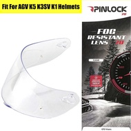 Visor Anti Fog Sticker Motorcycle Helmet Accessories for AGV K5 K3SV K1 Helmets K5 Motorcycle Helme
