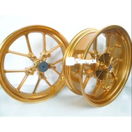 VELG TAPAK LEBAR NINJA 250 Z250 DOUBLE DISC 350/550 PNP WARNA CANDY