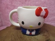 18SANRIO日本北海道小樽 銀之鐘 咖啡杯 hello kitty 咖啡杯 