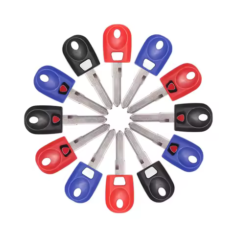 3Pcs New Blank Key Motorcycle Replace Uncut Keys For Ducati 748 749 848 999 1098 1198 Monsters 600 6