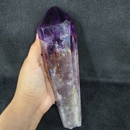 แท่งหินอเมทิสต์ ผลึกหินอเมทิสต์ โพรงอเมทิสต์(Amethyst)อเมทิส อะเมทิสต์ สูงพร้อมฐาน 25 ซม.หน้ากว้าง 6 ซม.หนา 4.8 ซม.น้ำหนักพร้อมฐาน 839.9 g.