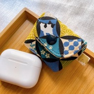 Airpods Case Airpods Pro 耳機套 耳機保護套 綠色日系禮服貓款