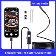 Inspection Camera TYPE-C Endoscope OTG 7.0mm Borescope IP67 Waterproof with 6 LED Light for Android 