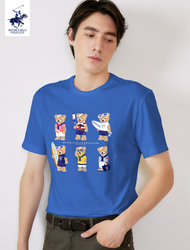 Beverly Hills Polo Club เสื้อยืดคอกลมแขนสั้น ลายน้องหมีและผองเพื่อน รุ่น BNSR314