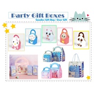 SG Stock | Children Day Party Gift Box Goodies Bag | Candy Box Cookies Unicorn Gift Bag Door Gift