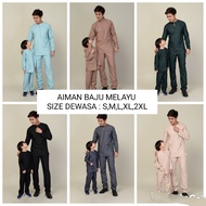 💥{Ready Stock} AIMAN BAJU MELAYU TELUK BELANGA BAJU MELAYU DEWASA RAYA COLLECTION 2021