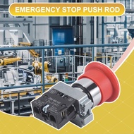 22mm NC Red Mushroom Emergency Stop Push Button Switch 600V 10A ZB2-BE102C XB2-BS542X1