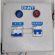 J20ju1 Interlock Switch Panel - Genset Chint 2P + Ju2022 Alarm