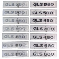 3D Rear Trunk Displacement Badge Sticker Fit 2021 Mercedes Maybach GLS400 GLS450 GLS500 GLS600 GLS68