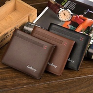 Baellerry Imported Men's Wallet Men's Leather Wallet Men's Wallet Thin Wallet Slim Wallet 19.ID ID I