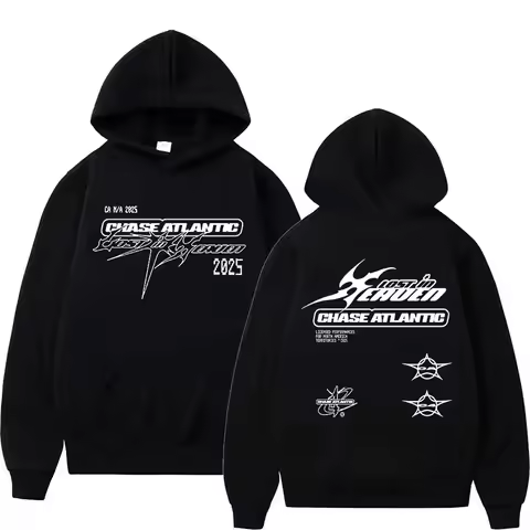 Chase Atlantic Lost in Europe and the UK Tour album Men's hoodie and hoodie Harajuku Fashion high-qu