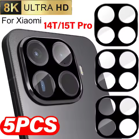Tempered Glass Camera Cover For Xiaomi 17T 15T 14T Pro Camera Lens Protector Anti Scratch Protective