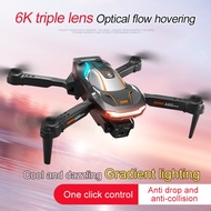 A88 Pro 6K Triple Camera Drone with Optical Flow Positioning HD Dual Lens, Foldable RC for Beginners