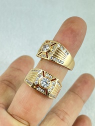NHẪN NAM XUPING MẠ VÀNG 18K SÁNG BÓNG LẤP LÁNH