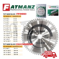 FATMANZ TCT BLADE SAW WOOD & ALUMINIUM CUTTING DISC || MATA KAYU & ALUMINIUM