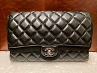 Chanel  香奈兒手袋 A65051 經典單肩包黑色羊皮