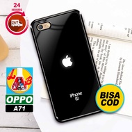Lab Casing Case Oppo A71 Terbaru 2D [ Fashion Case Apel Aestetic LC01 ] Case Hp Oppo A71 - Hardcase 