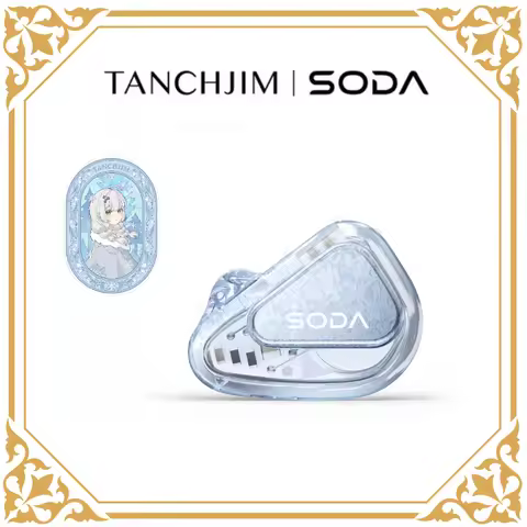 TANCHJIM SODA Asano Tenki 1 Ring 4 Iron 2 Passive Unit Stage Monitor Wired Headphones For Portable A